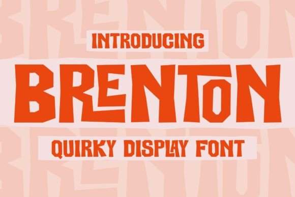 Brenton: A Display Font for Elegant Editorial Moments