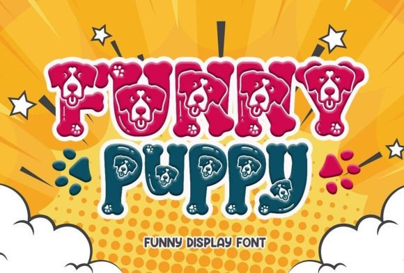 Funny Puppy Display Font for Playful, High-Impact Campaigns