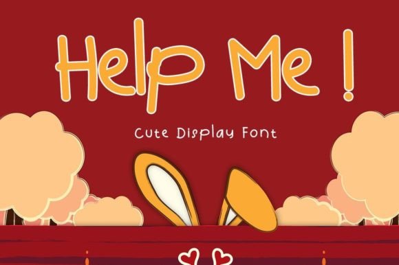 Help Me Font: A Friendly Display Font for Small Business Branding