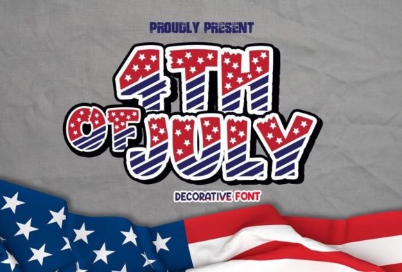 Independence Day: A Bold, Playful Freebies Font for Patriotic Projects