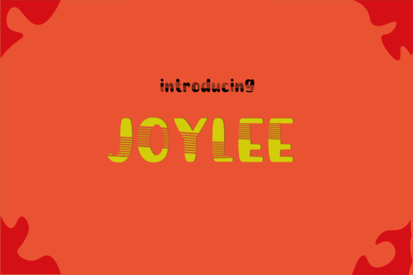 Joylee: A Fun and Quirky Display Font for Digital Branding