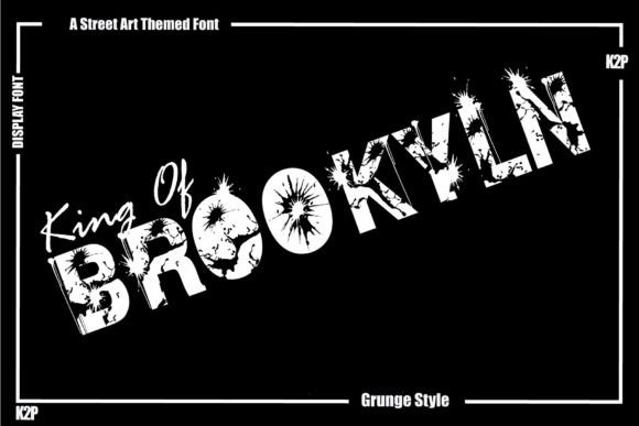 King of Brooklyn Display Font for Bold Digital Branding