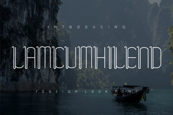 Lamcumhilend Font: Elegant Display Fonts for Small Business Branding