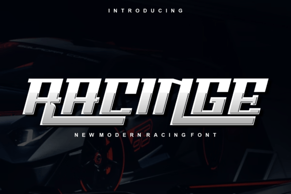 Racinge: A Modern Bold Display Font for Editorial Impact