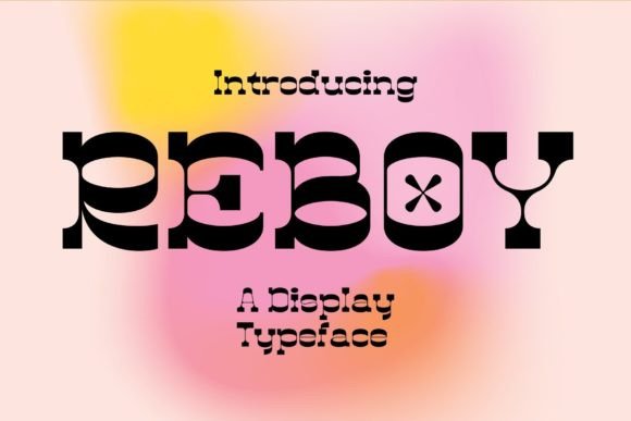Reboy Display Font for Bold 80s-Inspired Campaigns