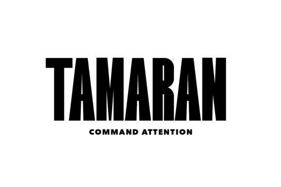 Tamaran Display Font for Handmade Branding