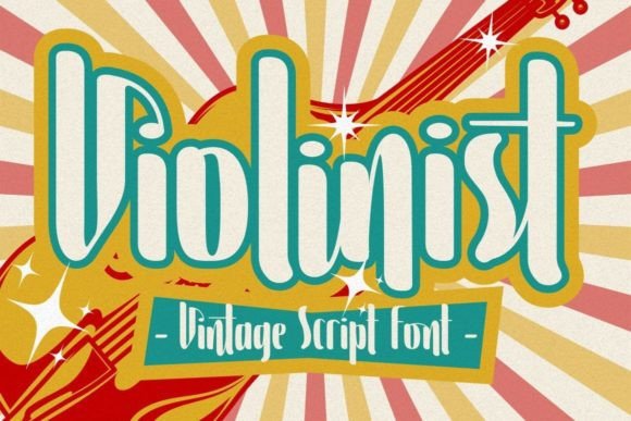 Violinist: A Vintage Script Font for Timeless Branding