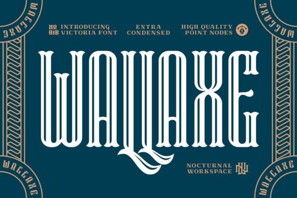 Wallaxe: A Bold Display Font Worth Downloading